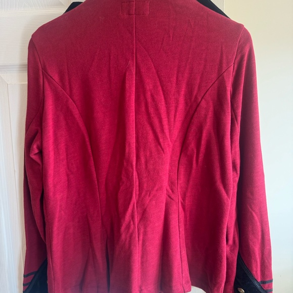 NWT Denim & Supply Ralph Lauren Military Jacket — Red & Black — Size XL - Picture 5 of 6